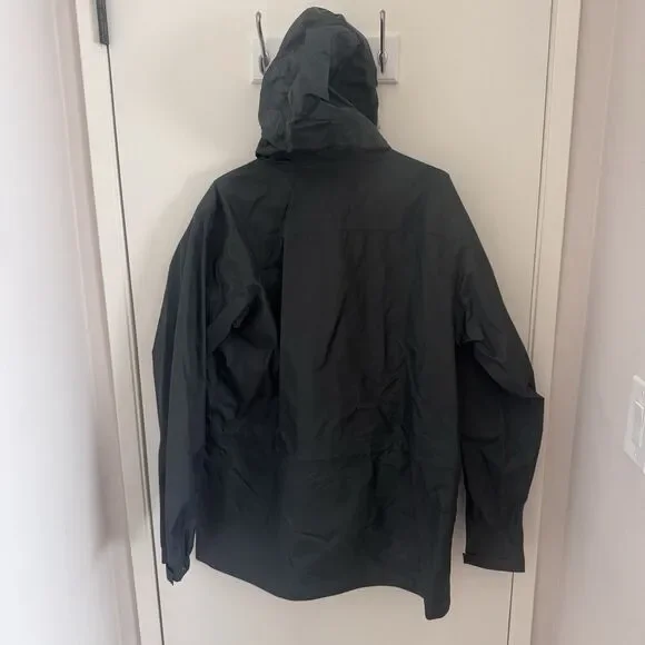 Patagonia Torrentshell Rain Jacket H2No Waterproof Hood Full Zip Grey Mens LRG - Picture 3 of 13